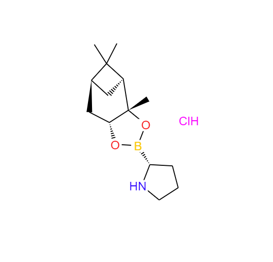 (R)-2-吡咯烷硼酸蒎烷二醇酯鹽酸鹽,(R)-2-Pyrrolidineboronic acid pinanediol ester hydrochloride