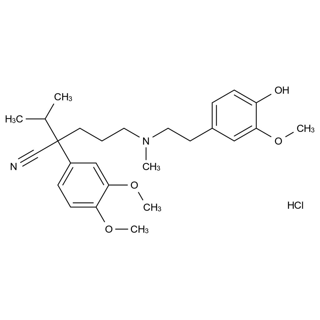 維拉帕米雜質(zhì)35 鹽酸鹽,Verapamil Impurity 35 HCl