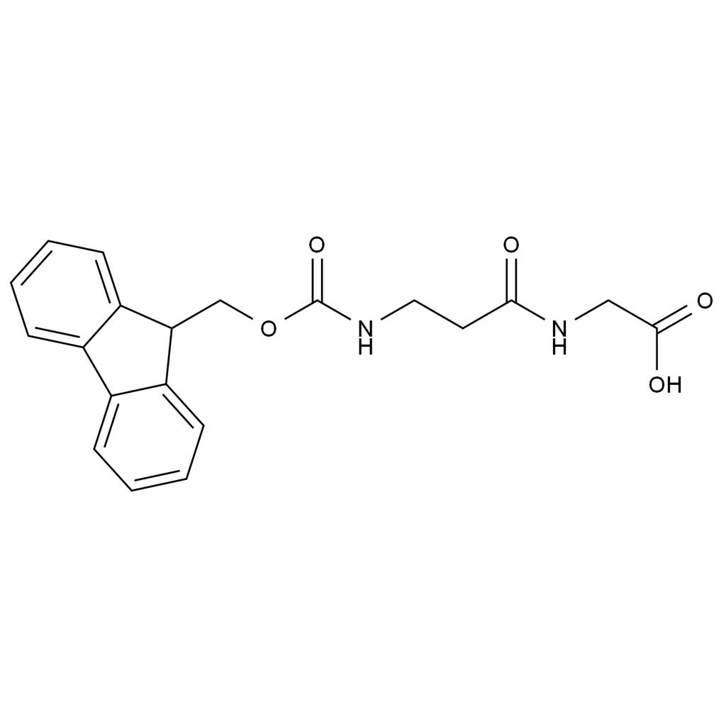 芴甲氧羰基-beta-丙氨酸-甘氨酸-OH,Fmoc-β-Ala-Gly-OH