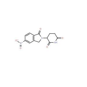 來(lái)那度胺雜質(zhì)12,3-(5-nitro-1-oxoisoindolin-2-yl)piperidine-2,6-dione