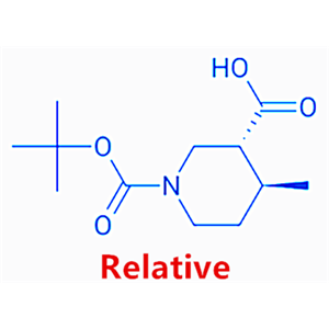 反式-1-(叔丁氧基羰基)-4-甲基哌啶-3-羧酸