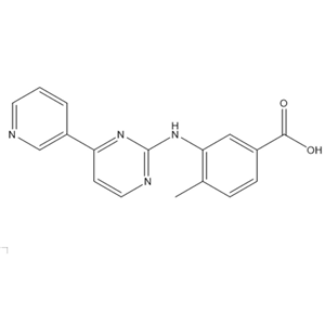 4-甲基-3-[[4-(3-吡啶基)-2-嘧啶基]氨基]苯甲酸,4-methyl-3-[[4-(3-pyridinyl)-2-pyrimidinyl]amino]benzoic acid