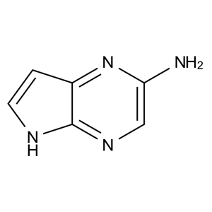 CATO_5H-吡咯并[2,3-b]吡嗪-2-胺_1504066-86-7_97%