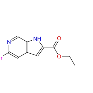 2-乙氧羰基-5-溴-6-氮雜吲哚