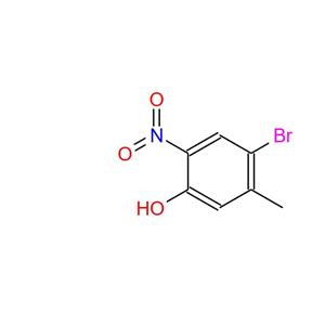 4-溴-5-甲基-2-硝基苯酚