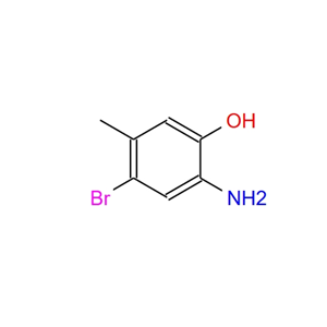 4-溴-5-甲基-2-氨基苯酚