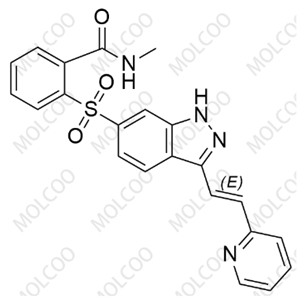 阿西替尼杂质7   Axitinib Impurity 7  “Molcoo”品牌独立自主研发 杂质 现货 定