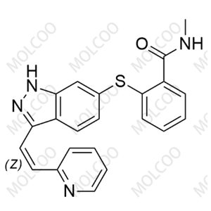 阿西替尼雜質(zhì) 1   Axitinib Impurity 1   “Molcoo”品牌獨(dú)立自主研發(fā) 雜質(zhì) 現(xiàn)貨 定制