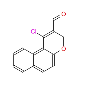 1-氯-3H-苯并[F]色烯-2-甲醛,1-Chloro-formyl-3H-benzo[f]chromene