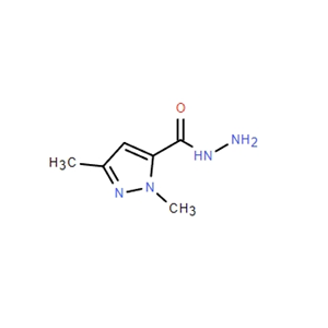 2,5-二甲基-3-吡唑卡巴肼,1,3-DIMETHYLPYRAZOLE-5-CARBOHYDRAZIDE