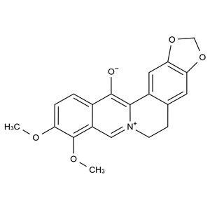 CATO_13-羥基小檗堿內(nèi)鹽_62595-72-6_97%