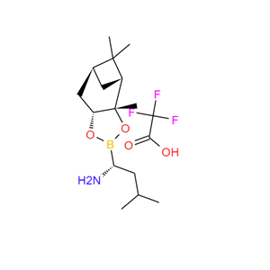 (aR,3aS,4S,6S,7aR)-六氫-3a,8,8-三甲基-alpha-(2-甲基丙基)-4,6-甲橋-1,3,2-苯并二氧硼烷-2-甲胺 2,2,2-三氟乙酸鹽,(R)-BoroLeu-(+)-Pinanediol-CF3COOH N-4