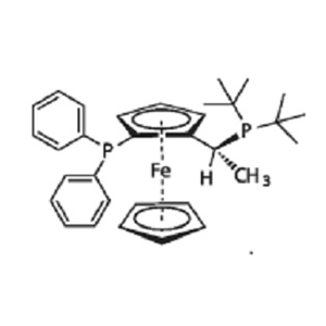 155830-69-6 (R)-(-)-1-[(S)-2-二苯基磷二茂铁乙基-二叔丁基磷 (R)-1-[(SP)-2-(Diphenylphosphino)ferrocenyl]ethyldi-tert-butylphosphine