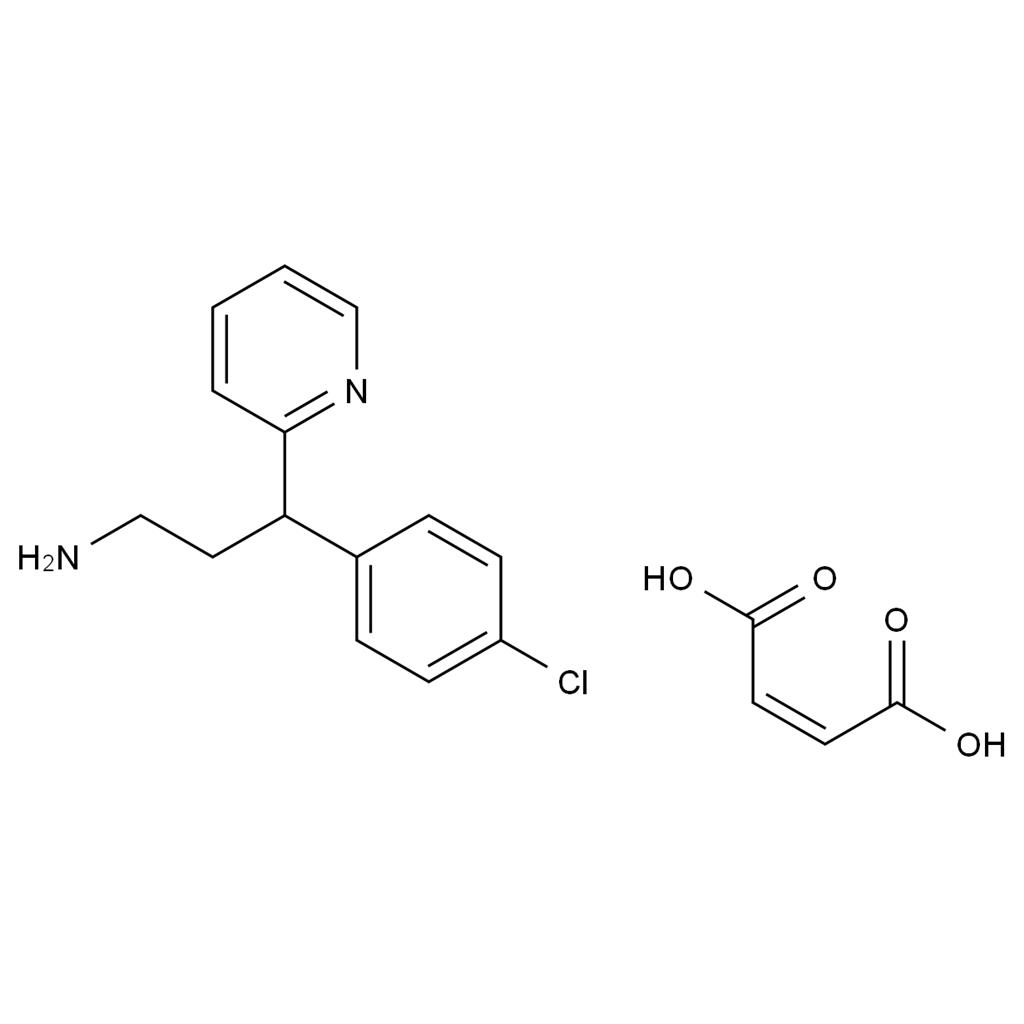 氯苯那敏雜質(zhì)11（馬來酸鹽）,Chlorpheniramine Impurity 11（ Maleate Salt）