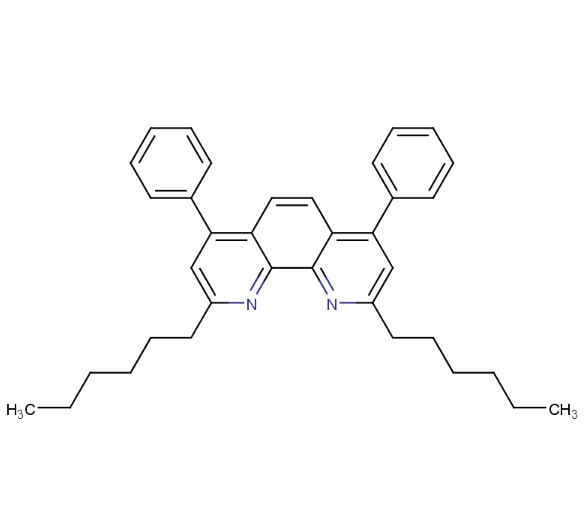 2,9-二己基-4,7-二苯基-1,10-菲咯啉,2,9-Dihexyl-4,7-diphenyl-1,10-phenanthroline