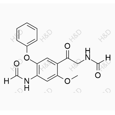 艾拉莫德雜質61,N-(2-(4-formamido-2-methoxy-5-phenoxyphenyl)-2-oxoethyl)formamide