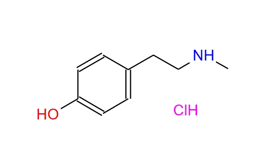 4-[2-(甲基氨基)乙基]苯酚鹽酸鹽,4-[2-(Methylamino)ethyl]phenol hydrochloride