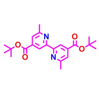 6,6'-二甲基-[2,2'-聯(lián)吡啶]-4,4'-二甲酸二叔丁酯,di-tert-butyl 6,6'-dimethyl-[2,2'-bipyridine]-4,4'-dicarboxylate