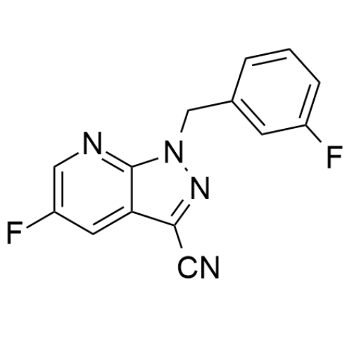 維立西呱雜質(zhì)35,5-fluoro-1-(3-fluorobenzyl)-1H-pyrazolo[3,4-b]pyridine-3-carbonitrile