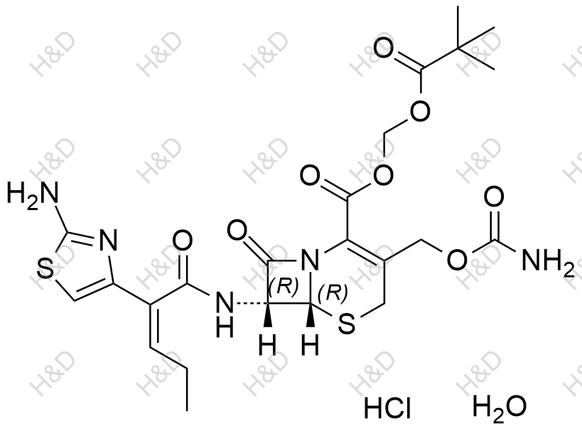 鹽酸頭孢卡品酯,Cefcapene Pivoxil Hydrochloride