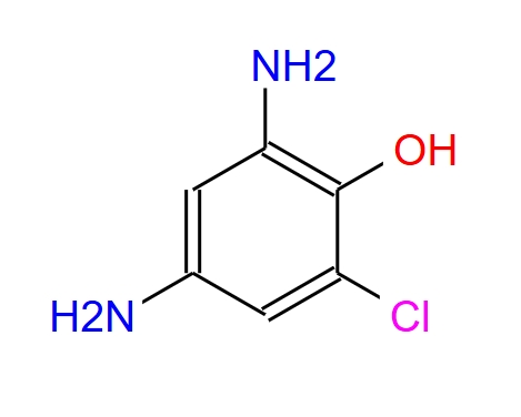 苯酚,4,6-二氨基-2-氯-,4,6-Diamino-2-chlorophenol