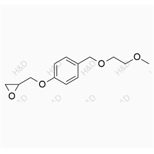 2-((4-((2-methoxyethoxy)methyl)phenoxy)methyl)oxirane	比索洛尔杂质69