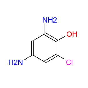 苯酚,4,6-二氨基-2-氯-,4,6-Diamino-2-chlorophenol