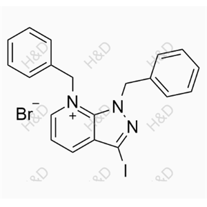 維立西呱雜質(zhì)42,1,7-dibenzyl-3-iodo-1H-pyrazolo[3,4-b]pyridin-7-ium bromide