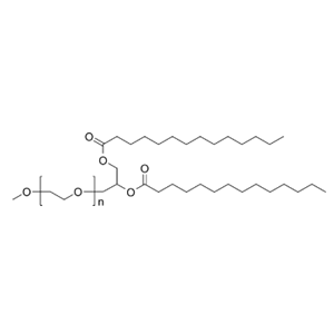 1,2-二肉豆蔻酰-RAC-甘油-3-甲氧基聚乙二醇2000,DMG-PEG 2000