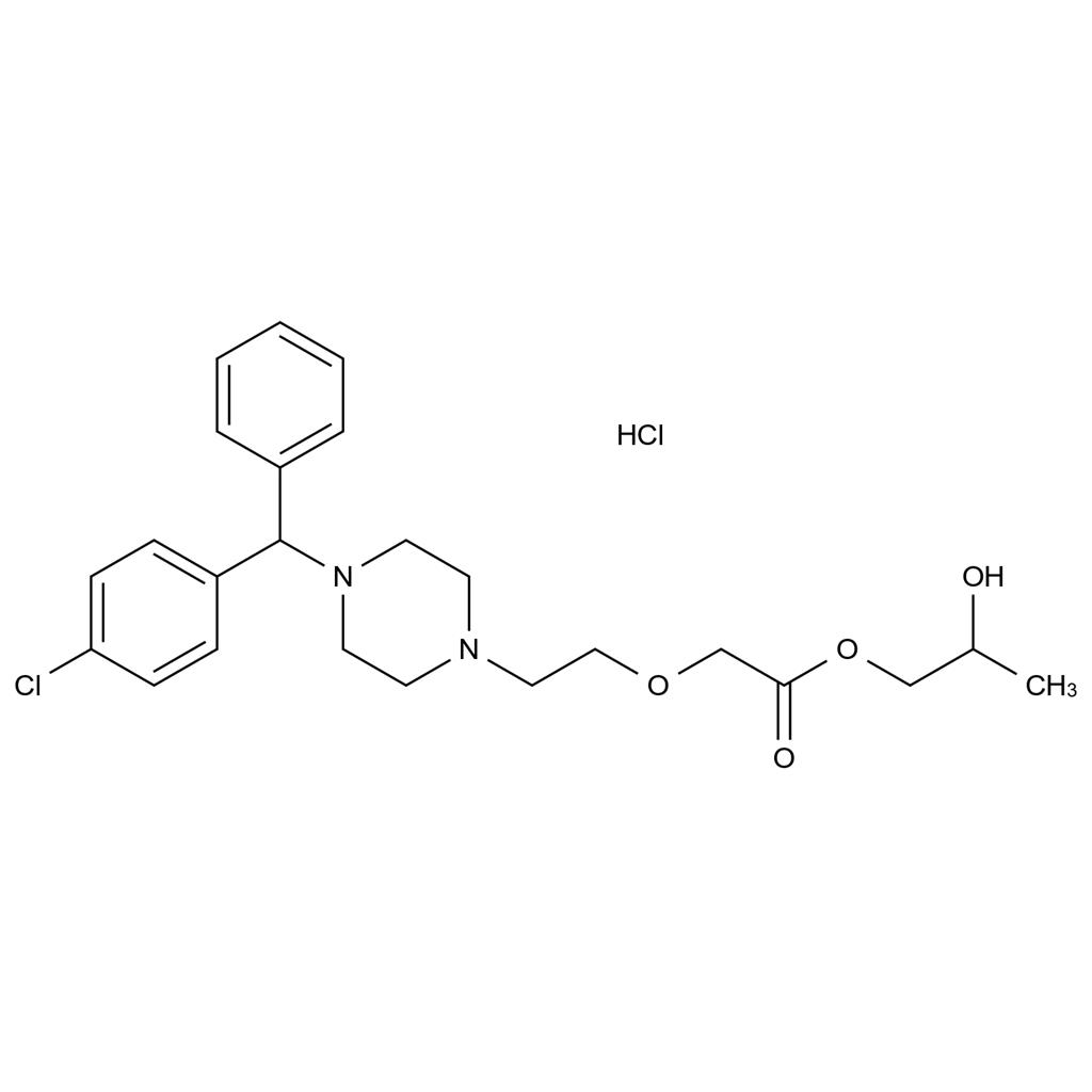 左氯替西汀酰胺雜質(zhì)21鹽酸鹽,Levocetirizine Impurity 21 HCl