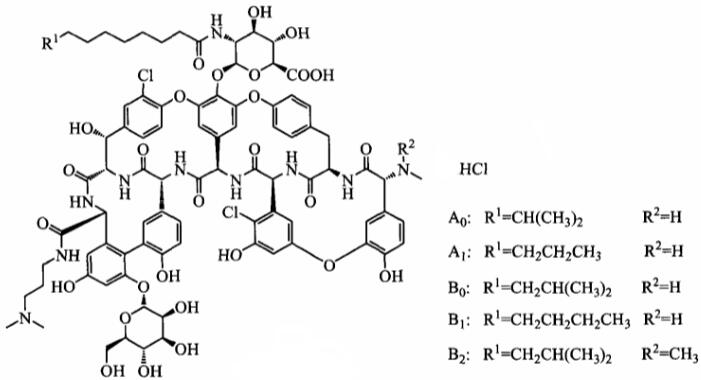 鹽酸達(dá)巴萬星(混合物),Dalbavancin Hydrochloride(Mixture)