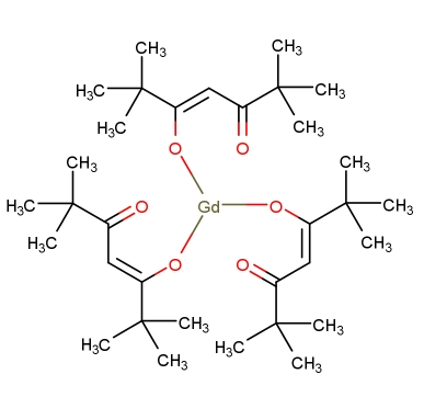 三(2,2,6,6-四甲基-3,5-庚二酮酸)釓,Tris(2,2,6,6-tetramethylheptane-3,5-dionato-O,O')gadolinium