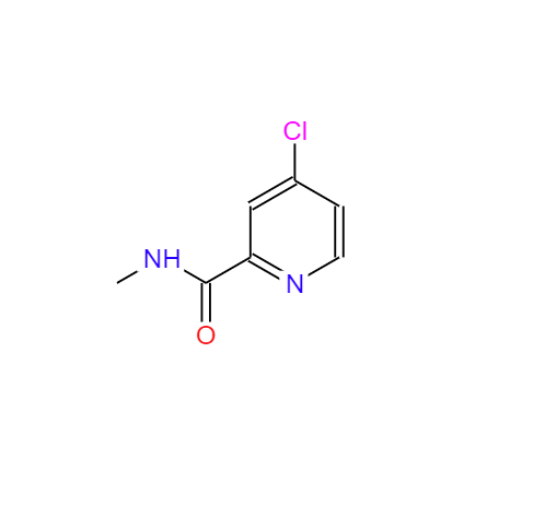 N-甲基-4-氯吡啶-2-甲酰胺,4-CHLORO-(2-(METHYLAMINO)-CARBONYL)-PYRIDINE