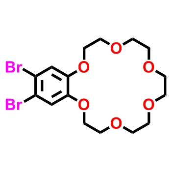 18,19-二溴-2,3,5,6,8,9,11,12,14,15-十氫苯并[1,4,7,10,13,16]六氧雜環(huán)十八烷,18,19-dibromo-2,3,5,6,8,9,11,12,14,15-decahydrobenzo[b][1,4,7,10,13,16]hexaoxacyclooctadecine