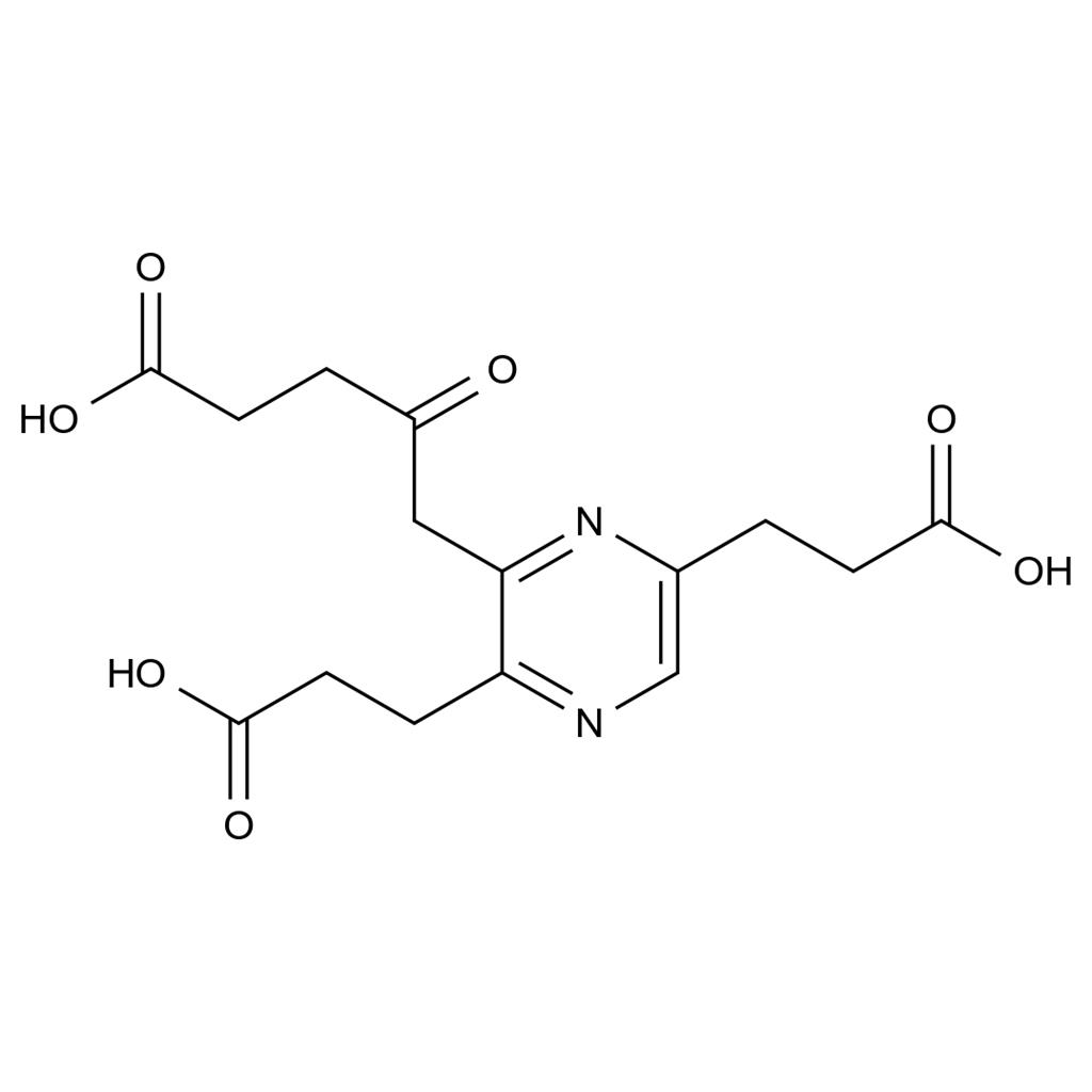 3，3’-3-（4-羧基-2-氧丁基）吡嗪-2，5-二基）二丙酸,3,3'-(3-(4-carboxy-2-oxobutyl)pyrazine-2,5-diyl)dipropionic acid