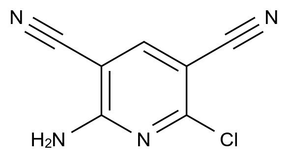 2-氨基-6-氯吡啶-3,5-二腈,2-Amino-6-chloropyridine-3,5-dicarbonitrile