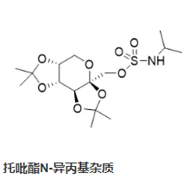 托吡酯N-異丙基雜質(zhì),((3aS,5aR,8aR,8bS)-2,2,7,7-tetramethyltetrahydro-3aH-bis([1,3]dioxolo)[4,5-b:4',5'-d]pyran-3a-yl)methyl ethylsulfamate