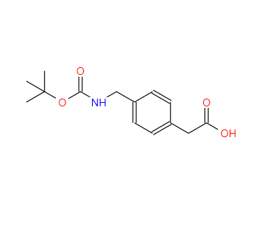 N-叔丁氧羰基-(4-氨基甲基苯基)乙酸,Boc-(4-aminomethylphenyl)acetic acid