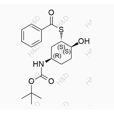 來法莫林雜質(zhì)4,S-((1S,2S,5R)-5-((tert-butoxycarbonyl)amino)-2-hydroxycyclohexyl)