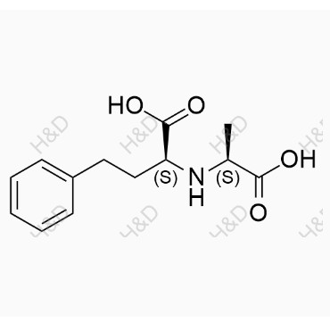 咪達(dá)普利雜質(zhì)18,(S)-2-(((S)-1-carboxyethyl)amino)-4-phenylbutanoic acid