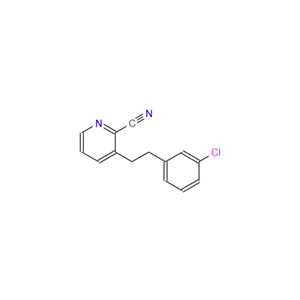 3-[2-(3-氯苯基)乙基]-2-吡啶甲腈,3-[2-(3-Chlorophenyl)ethyl]-2-pyridinecarbonitrile