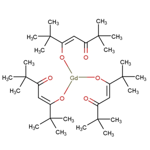 14768-15-1 三(2,2,6,6-四甲基-3,5-庚二酮酸)钆 Tris(2,2,6,6-tetramethylheptane-3,5-dionato-O,O')gadolinium