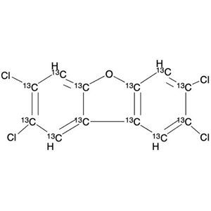 CATO_2,3,7,8-四氯二苯并呋喃-13C12_89059-46-1_97%