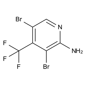 CATO_3,5-二溴-4-（三氟甲基）吡啶-2-胺_1446182-32-6_97%