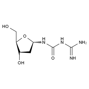 D-2’-脫氧核糖基-3-鳥苷脲（α/β-混合物）,D-2’-Deoxyribofuranosyl-3-Guanylurea(α/β-Mixture)