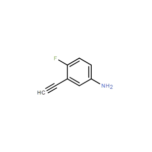 3-乙炔基-4-氟苯胺