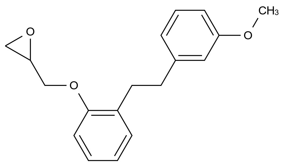 2-（（2-（3-甲氧基苯乙基）苯氧基）甲基）環(huán)氧乙烷,2-((2-(3-Methoxyphenethyl)phenoxy)methyl)oxirane