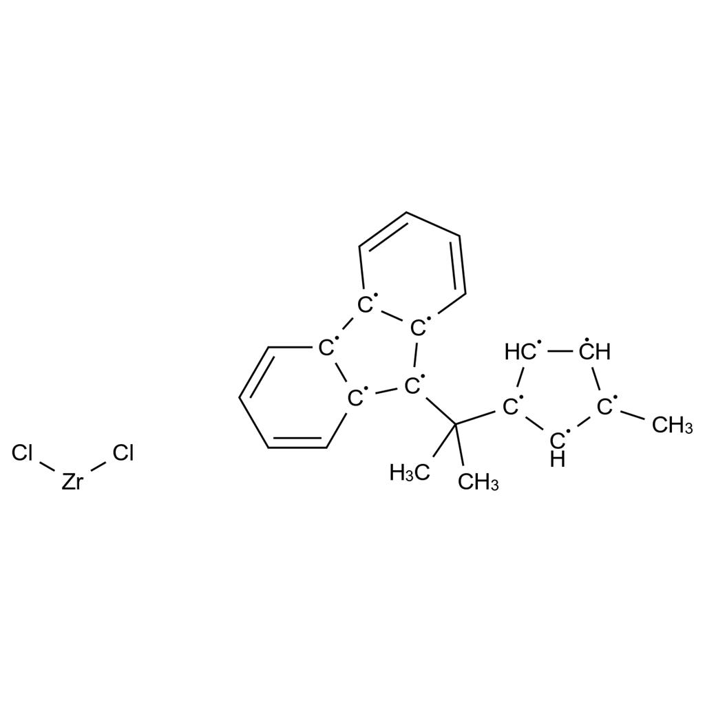 Iso-propylidene(3-methylcyclopentadienyl)-(9-fluorenyl)zirconium Dichloride