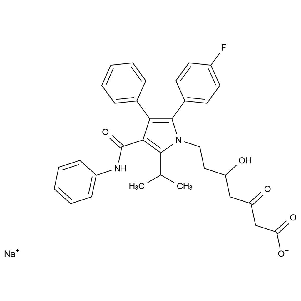 消旋-3氧化阿托伐他汀鈉鹽,rac-3-Oxo Atorvastatin Sodium Salt