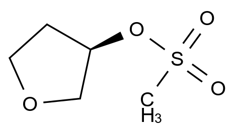 (R)-四氫呋喃-3-基甲磺酸酯,(R)-Tetrahydrofuran-3-yl methanesulfonate